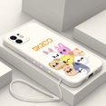 thumbnail image 3 of Funda de silicona suave con correa de mano para iPhone, carcasa bonita de s-stray k-kids para iPhone 16, 15, 14, 13, 12, 11 Pro Max, Mini, X, XR, XSMAX, 8, 7 Plus, 3 of 5