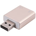 thumbnail image 3 of Tarjeta de sonido USB 7.1 externa (5 unidades) con conector de 3,5 mm para auriculares, micrófono y audio estéreo para PC, ordenador y portátil., 3 of 4