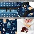 thumbnail image 4 of Hanukkah Double Layered Insulated Lunch Bag with Two Compartments - Large Capacity Hand Carry Meal Bag for Refrigerated Food Storage - 7.1x11.4x16.1 Inches, 4 of 6