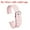Pink 12mm, variant on Silicone Watch Band 18mm Soft Rubber Watch Strap with Stainless Steel Buckle for Men Women, Pink