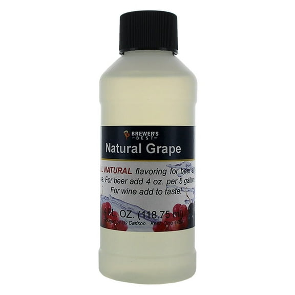 Brewer's Best Natural Beer and Wine Fruit Flavoring (Grape)