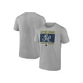 thumbnail image 2 of NCAA Notre Dame Fighting Irish Men's Heather Gray Cotton Boxed Mascot Short Sleeve T Shirt, 2 of 3