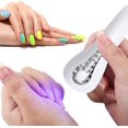 thumbnail image 2 of Lámpara secadora de uñas, lámpara LED UV portátil de 5 W para uñas de gel, lámpara de fotocurado profesional para manicura de manos y pies., 2 of 5