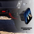 thumbnail image 5 of Hitch Cover Fits For 2-Inch Hitch,Dog And Cat Sit On Moon Under Starry Stars Night Skyrubber Trailer Hitch Cover Tube Plug Insert,Car Exterior Accessories, Receiver Tube Hitch Plug, 5 of 6
