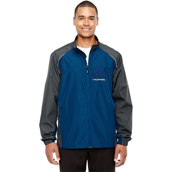 JH Design Men's MOPAR Lightweight Nylon Windbreaker Jacket