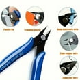 thumbnail image 6 of Wire Cutters 4 Pack 5 Inch Wire Cutters Set Spring Loaded Wire Snips Diagonal Cutting Pliers Precision Wire Clippers Small Flush Cutter for Cutting Wires,Electronics,Cables,Jewelry,DIY, 6 of 6