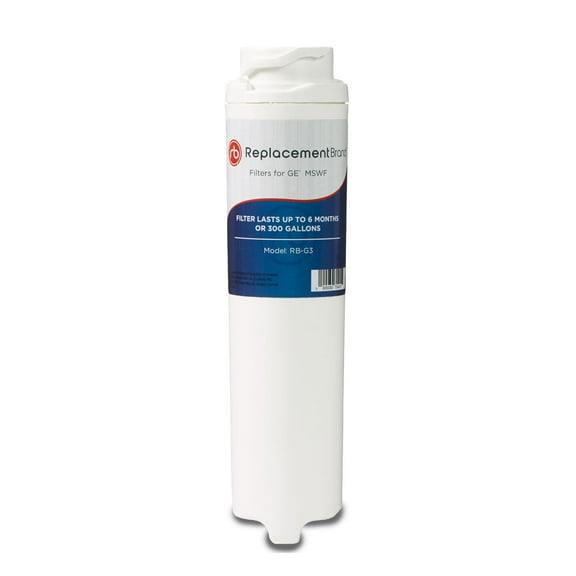 ReplacementBrand Refrigerator Water Filter Compatible with GE MSWF SmartWater, 101820A, WF282, EFF-6022A, AP3997949