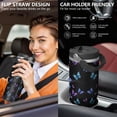 thumbnail image 5 of 30 Oz Tumbler Blue and Purple Butterfly Tumbler with Lid and Straw, Birthday Gift Cup for Friend Women Men Coffee Travel Mug Thanksgiving Day Halloween Christmas Gift Water Bottle, 5 of 7