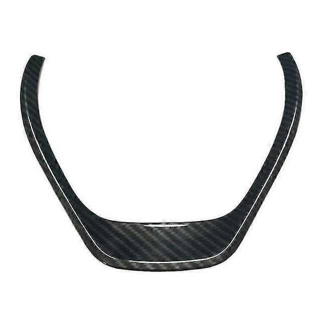 Carbon Fiber Steering Wheel Trim Cover For -bmw 3 Series F30 F31 2013 - 2019 Interior Decoration Ab