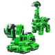 thumbnail image 1 of Coche Dinosaurio Transformador Juguete 4 3 (4401 Brachiosaurus Transformación Impacto) Verde, 1 of 9