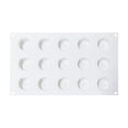 thumbnail image 2 of Flat Round Disc Silicone Mold,Disc‑Shaped Multi‑Cavity Silicone Baking Molds,Flat Circular Flexible Cake Mould,Reusable Disk Chocolate Form,Non-Stick Candy Cavity‑Tray for Holiday,Jelly,Chocolate, 2 of 4