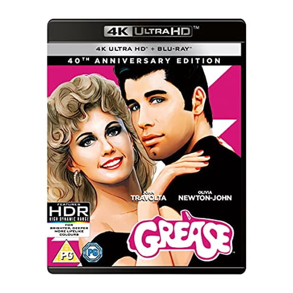 Grease 40th Anniversary (4K Ultra HD) Barry Pearl Jeff Conaway Sid Caesar Kelly Ward Didi Conn