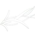 thumbnail image 6 of 3D Mirror Flower Art Removable Wall Sticker Acrylic Mural Decal Home Room Decor, 6 of 9