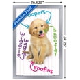 thumbnail image 3 of Keith Kimberlin - Puppy - Pup-A-Gram Wall Poster, 14.725" x 22.375", Framed, 3 of 6