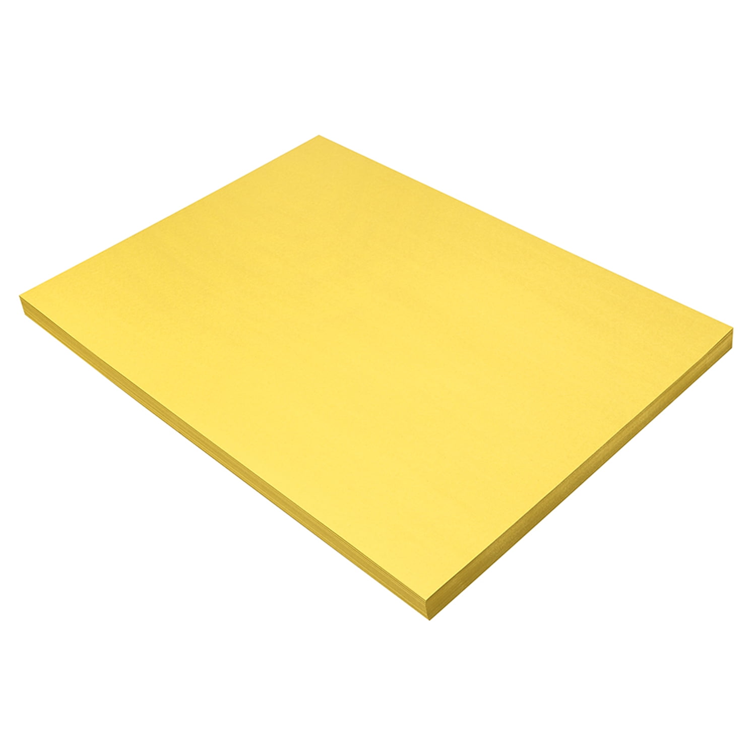 Sunworks® Construction Paper, Yellow, 18' x 24', 100 Sheets