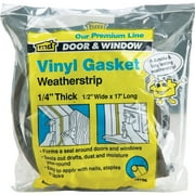 1PK M-D 1/2 In. x 17 Ft. Brown Door Jamb Weatherstrip