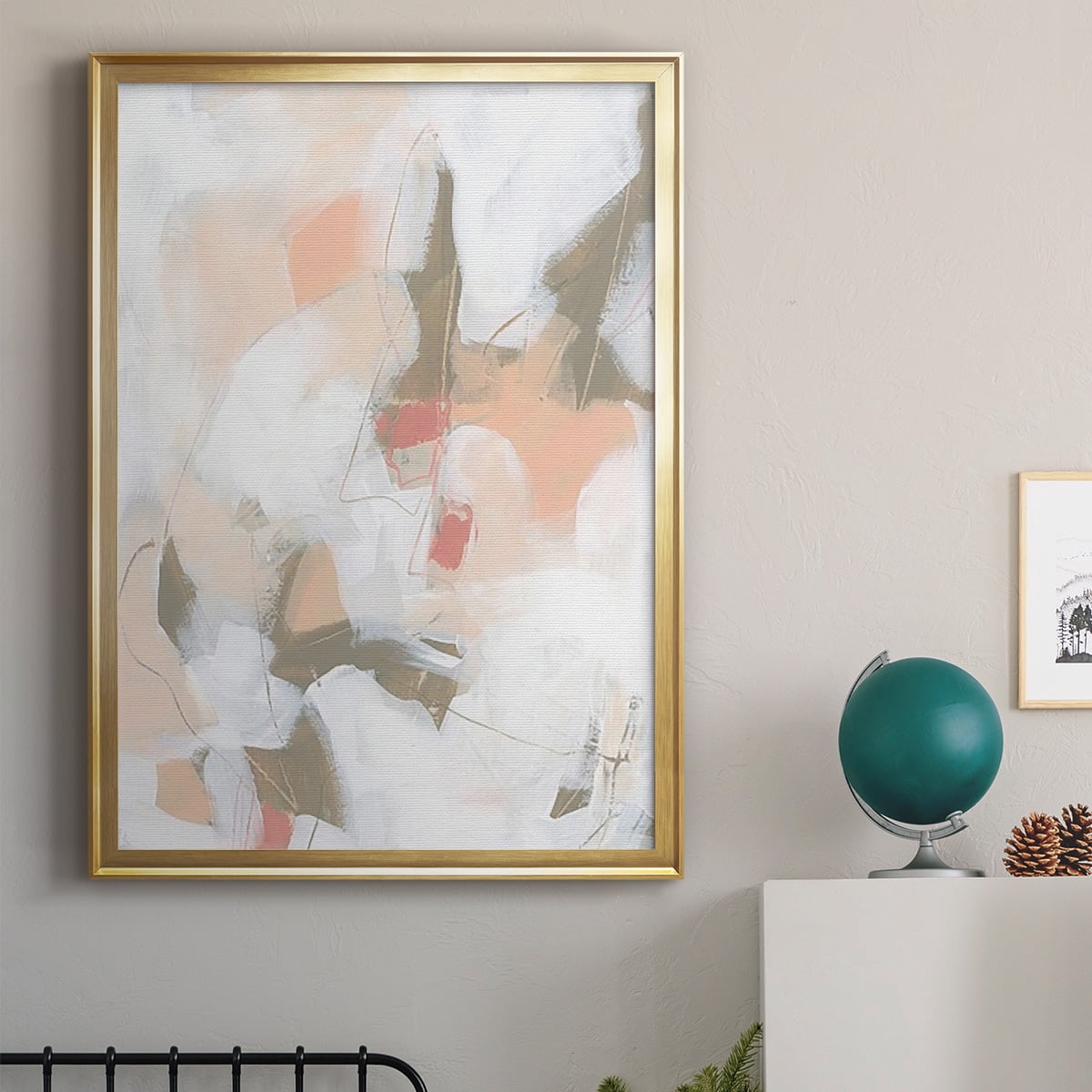 Sand Story I Premium Framed Print, in Gold, Black, or Silver - Ready to Hang