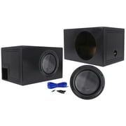 American Bass XR-12D2 2400w 12" Competition Subwoofer+Vented Sub Box Enclosure
