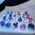 thumbnail image 3 of Venta al por mayor de diversas formas de tallas de fluorita, pequeñas piezas talladas para regalos y souvenirs, 3 of 4