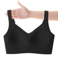 thumbnail image 5 of Njagoc3 Wireless Bras for Women Lace Trim Push Up Bra Breathable Comfort Bra Seamless Everyday Bra, 5 of 5