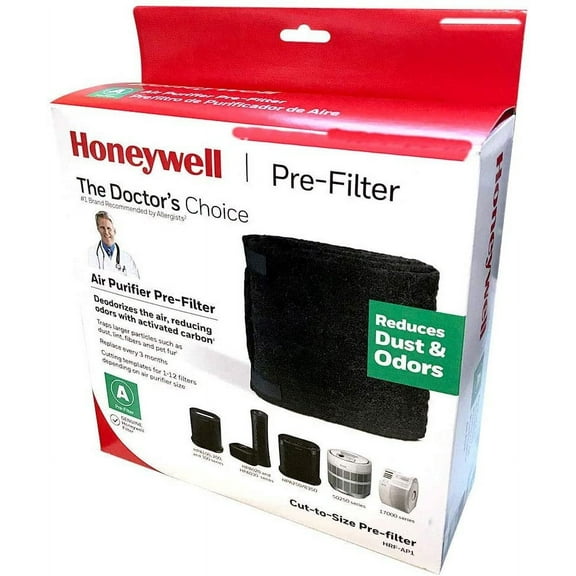 Honeywell HRF-AP1 Universal Carbon Air Purifier Replacement Pre-Filter A, 1 Pack, Multi