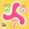 thumbnail image 3 of Hartz Dura Play Boomerang Dog Toy, Latex, 1 Count, 3 of 9