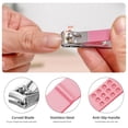 thumbnail image 3 of Manicure kit 10 in 1 Professional for Women, Nail kit,Grooming kit,Manicure Set Personal Care Women,Nail Tools with Luxurious Travel Case(Pink), 3 of 5