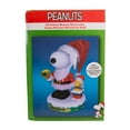 thumbnail image 2 of Peanuts Battery-Operated Musical Santa Snoopy Nutcracker, 10-Inch, Multicolored, 2 of 7