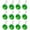 Green, variant on AUQ 12PCS Acrylic Diamond Shower Curtain Hooks Rhinestones Curtain Hooks Bling Bathroom Decor