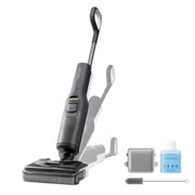 Roborock F25 LT Wet/Dry Vacuum Cleaner, 20000Pa Floor Cleaner, cordless, Hot Air Flash Drying & High Temperature Self Cleaning, Black