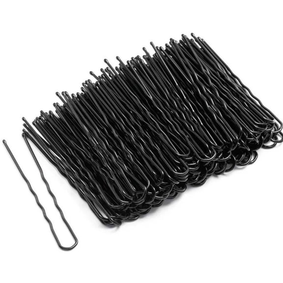 AURENIX 50 Pcs Bobby Pins,7Cm Overbold Hair Pins,Fixed U-Shape Hair Styling Accessories
