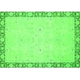 thumbnail image 1 of Ahgly Company Indoor Rectangle Oriental Green Modern Area Rugs, 5' x 7', 1 of 4