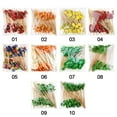 thumbnail image 6 of 100Pcs Disposable Salad Vegetable Sticks Cupcake Fruit Fork Salad Sandwich Toothpicks Bamboo Picks Fruit Sticks Handmade Toothpicks Food Fruit Cocktail Decor 05, 6 of 8