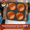 thumbnail image 3 of Molde Para Pan De Hamburguesa, Silicona De 4 Pulgadas, Suave, De Fácil Liberación, 4 Tazas, Fácil De Limpiar, Molde Para Pan De Hamburguesa Para Hamburguesa Casera, 3 of 7