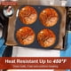thumbnail image 3 of Molde Para Pan De Hamburguesa, Silicona De 4 Pulgadas, Suave, De Fácil Liberación, 4 Tazas, Fácil De Limpiar, Molde Para Pan De Hamburguesa Para Hamburguesa Casera, 3 of 7