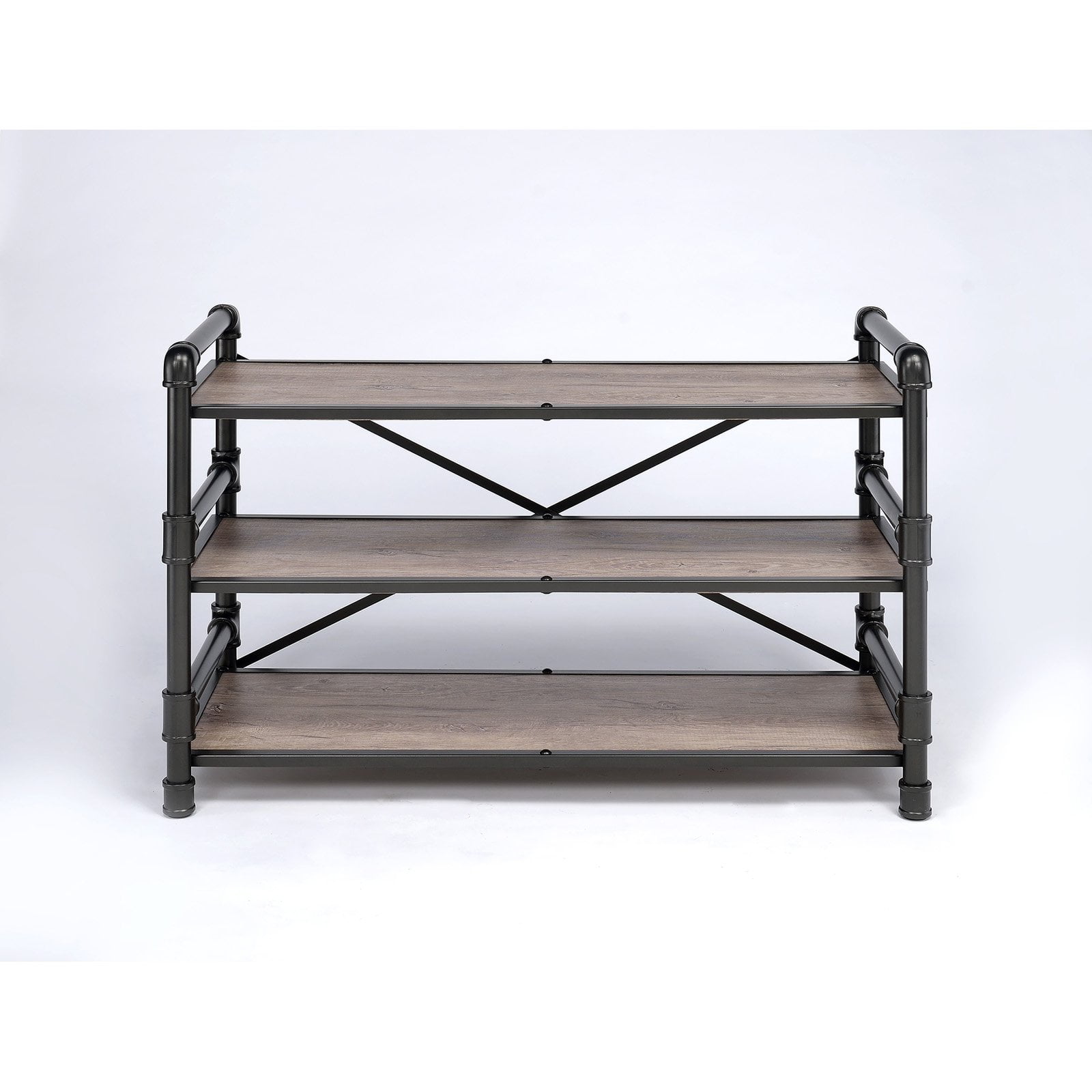 ACME Caitlin TV Stand Rustic Oak