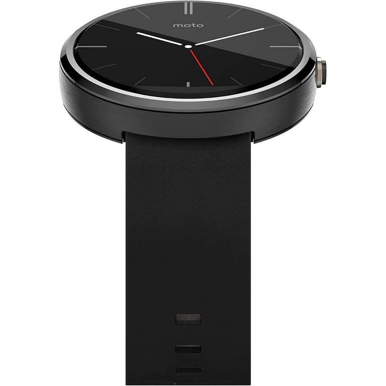 Motorola Moto 360 Smartwatch, Black, 1.56 Inch IPS LCD