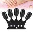 thumbnail image 4 of 50pcs Nail Art Practice Tips Gel Color Display, Durable Reusable Plastic 4 Colors For Professional Home Use, 4 of 8