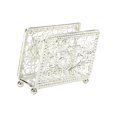 thumbnail image 3 of facefd Creative Tabletop Napkin Holder Tissue Holder for Dining Table Decoration Argent, 3 of 5