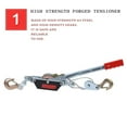 thumbnail image 3 of Dual Gear Power Puller, Hand Cable Puller Come Along Winch with 2 Hooks, 2 Ton (4400 lb)/4 Ton (8800 lb) /5 Ton (11000 lb) Capacity, 3 of 7