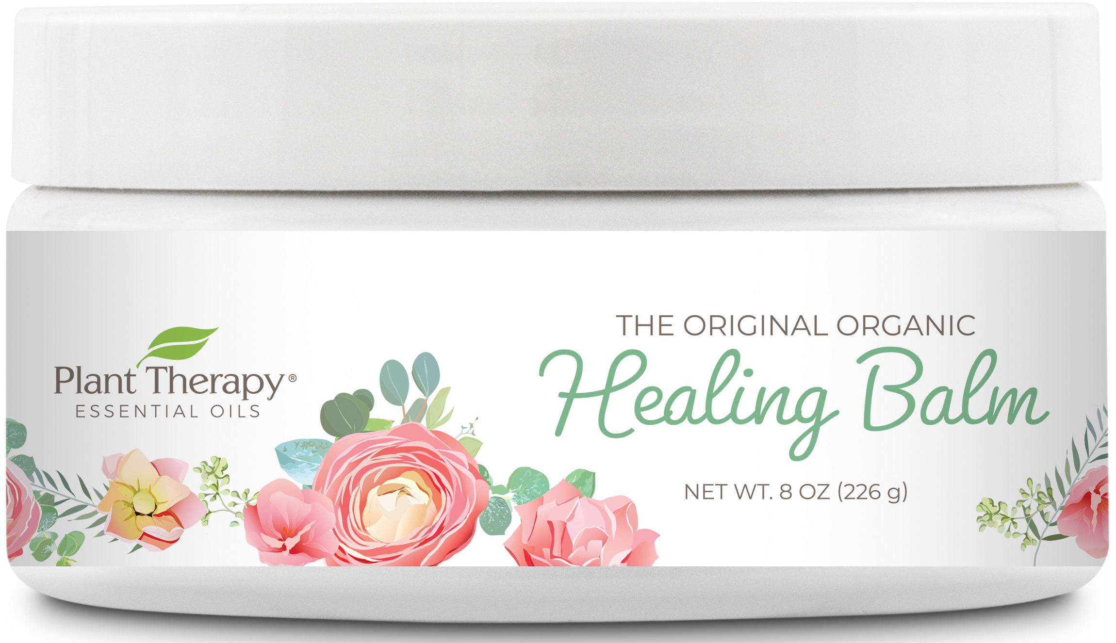 Plant Therapy Original Organic Healing Balm Organic 8 oz 100 Pure & USDA Organic