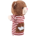thumbnail image 4 of Shisuyan Bear Hand Puppet Interactive Plush Bear Doll Kids Role Play Toy Stuffed Hand Puppet Toy, 4 of 8