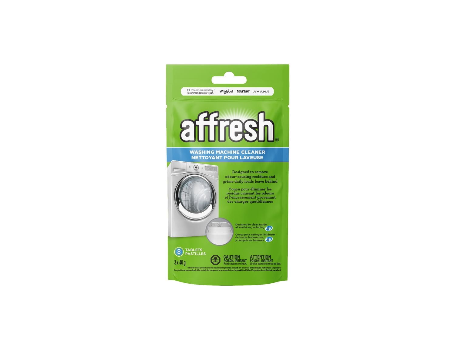 Affresh® Washing Machine Cleaner, 3 Tablets - Walmart.ca