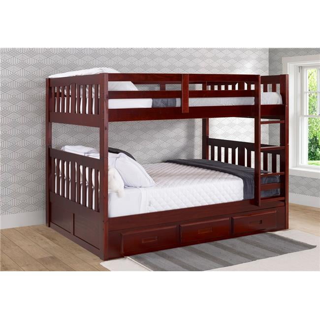 Donco Kids PD-1215FFM-2892 Full Over Full Size Mission ...
