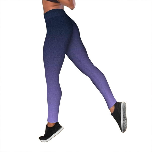 QunButy Yoga Pants For Women Women's Print Workout Pants Tummy Control  Workout Leggings High Waist Athletic Yoga Pants