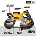 thumbnail image 3 of Sierra de cinta DEWALT DCS376P2 20V MAX XR de doble mano, 3 of 9