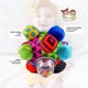thumbnail image 2 of The Season Toys Plush Football Bumpy Ball for Infants Boys & Girls, 2 of 5