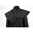 thumbnail image 4 of 2XL  Mens Oilskin Western Australian Waterproof Duster Coat Jacket 23101BK, 4 of 5