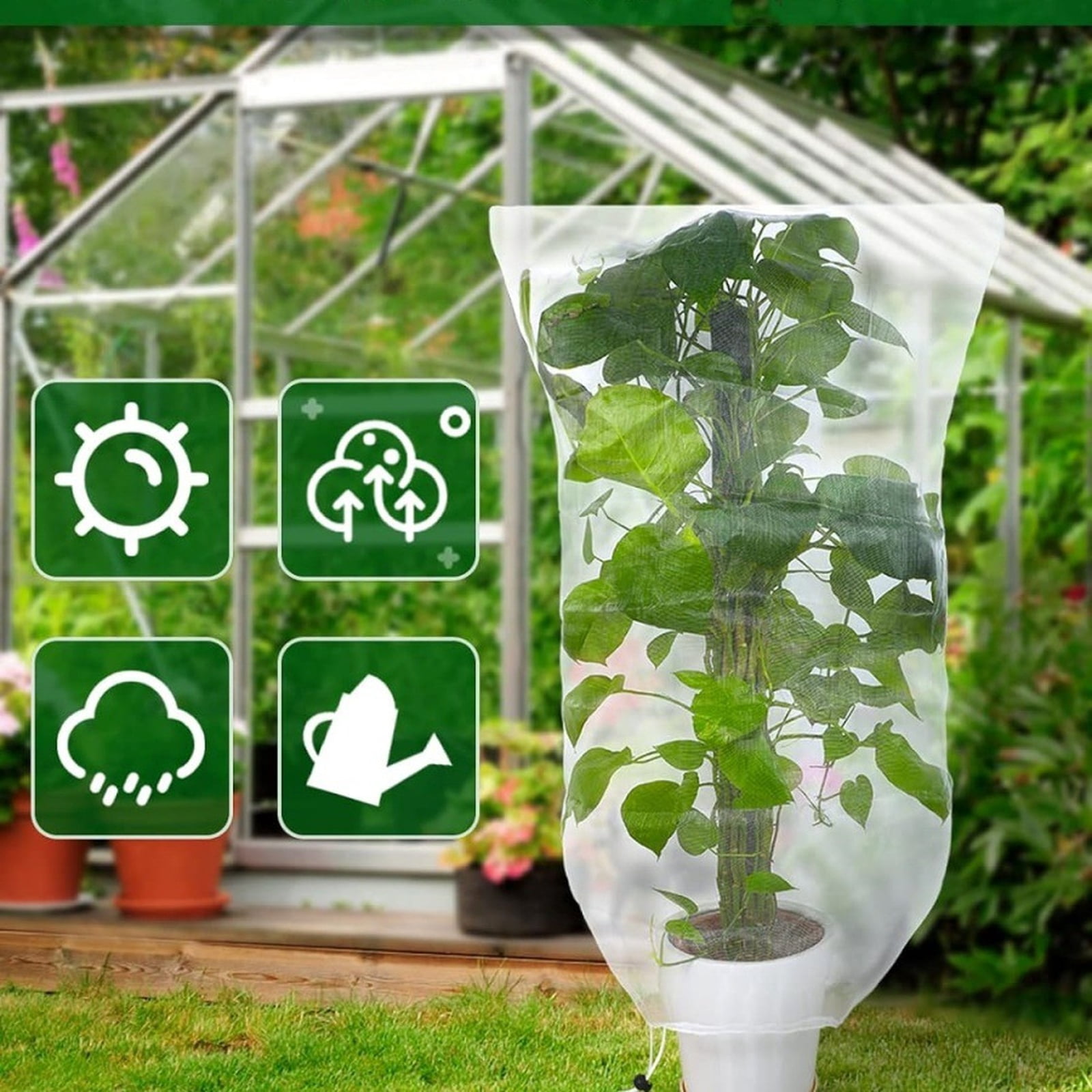2 Pc Bird Netting for Garden Row Covers for Garden 72X80 in Durable Mesh Netting Outdoor Crop Protection
