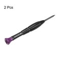 thumbnail image 3 of Uxcell Precision Torx Screwdriver T2 Star Head Swivel Lid Nonslip Plastic Handle 2 Pack, 3 of 6